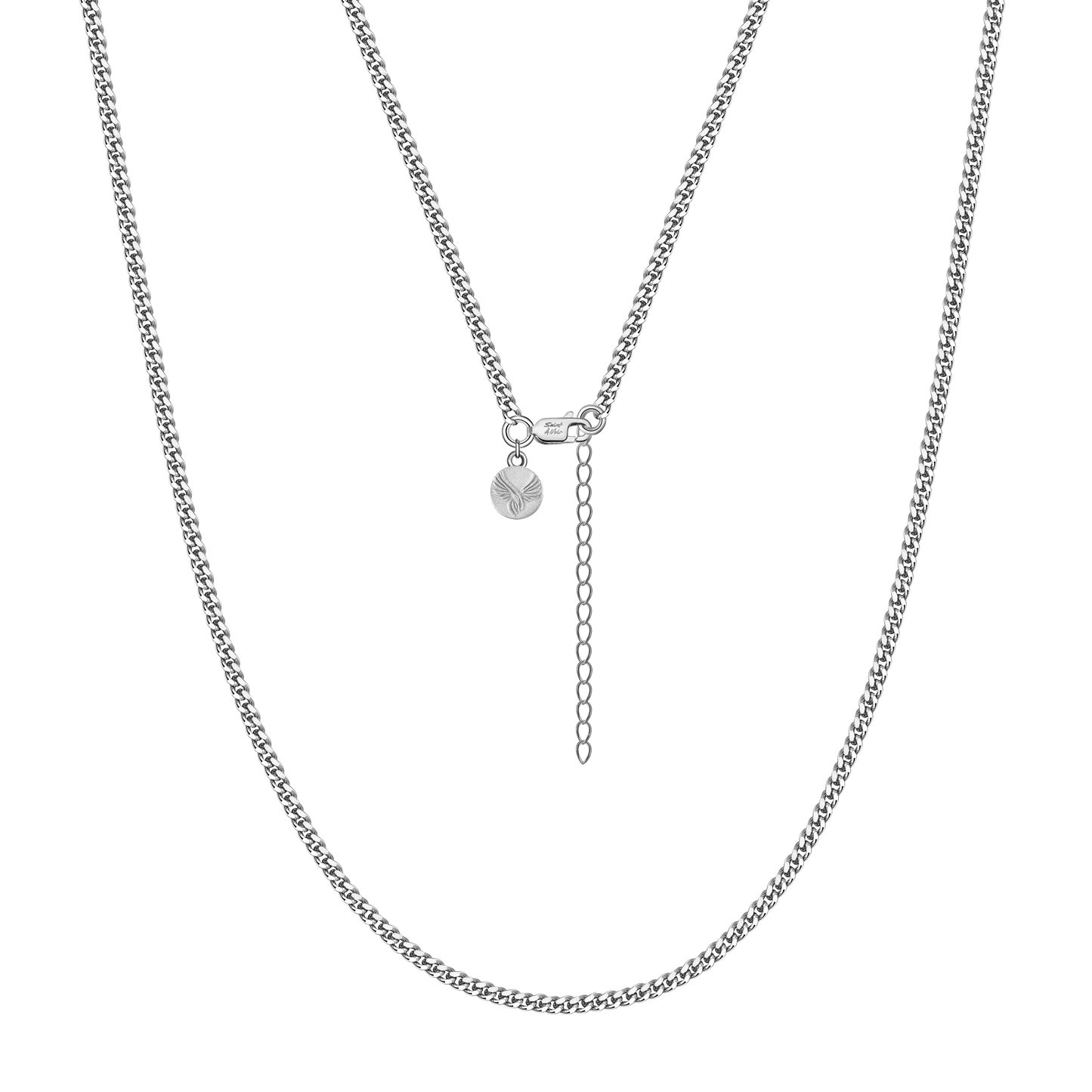 Mens Sterling Silver Chain 2mm Width