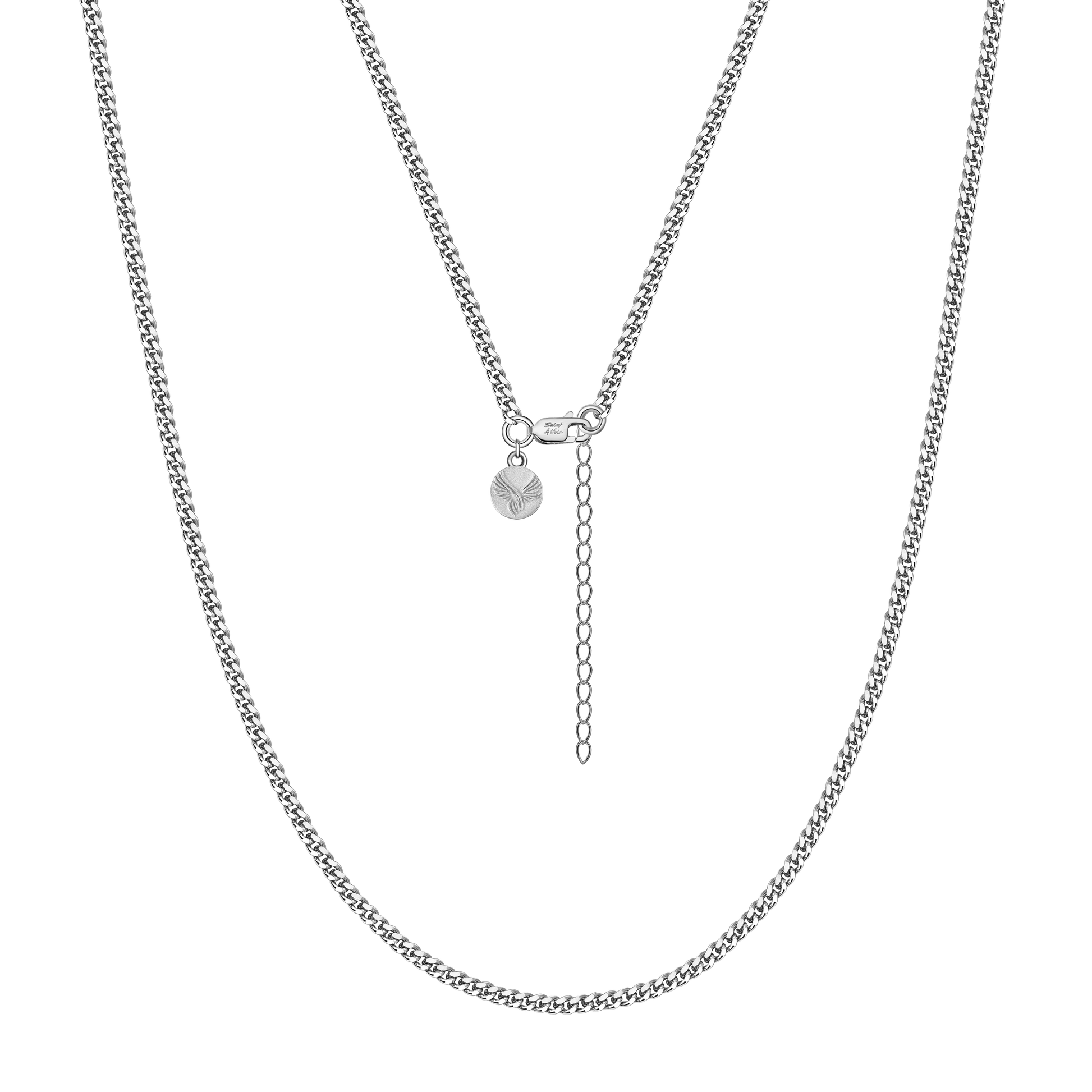 Mens Sterling Silver Chain 2mm Width