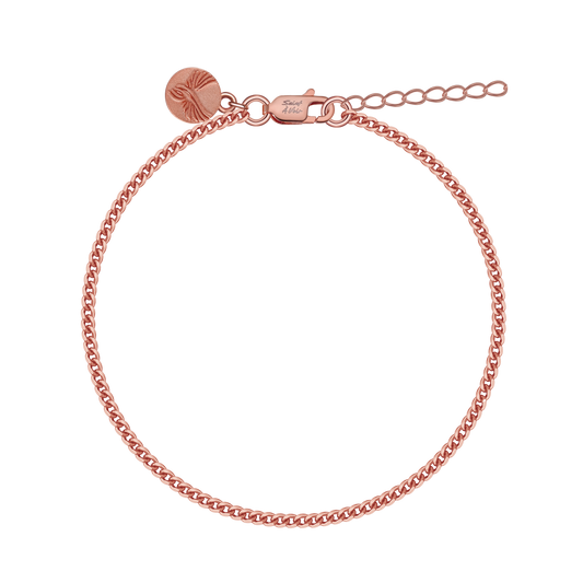 Rose Gold Sterling Silver Bracelet