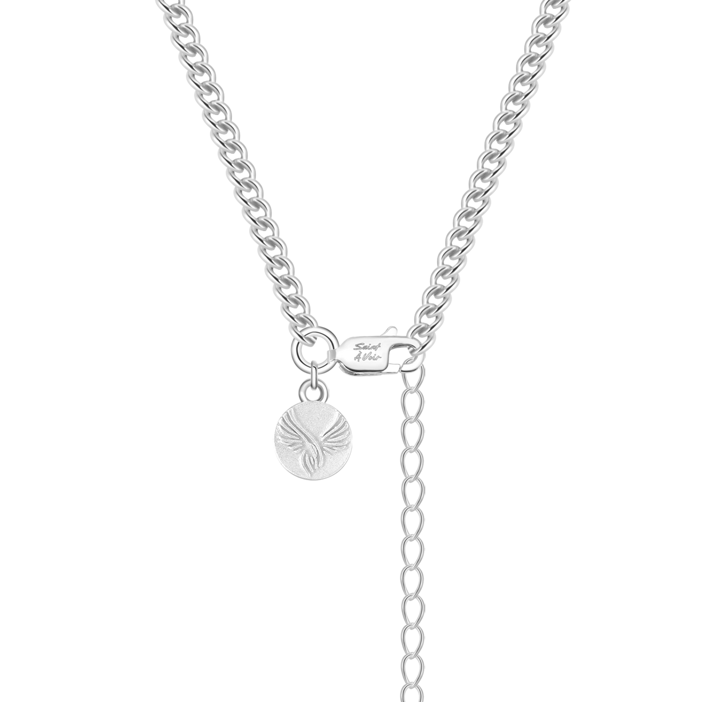 Cross Pendant Necklace | Silver