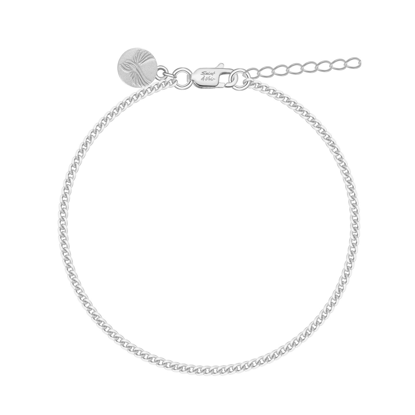 Sterling Silver Curb Bracelet