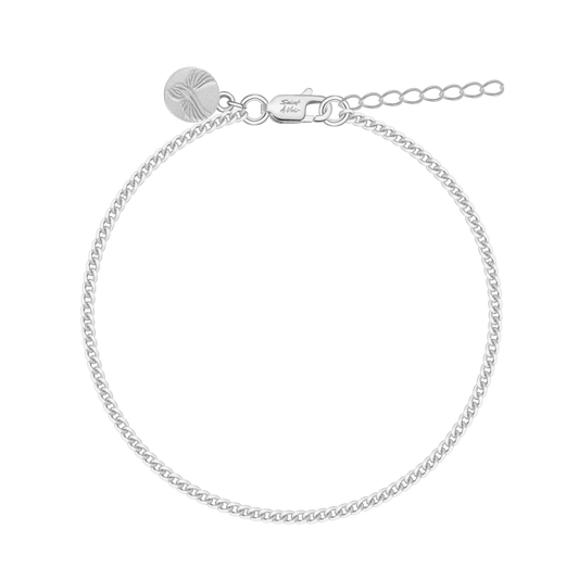 Sterling Silver Curb Bracelet