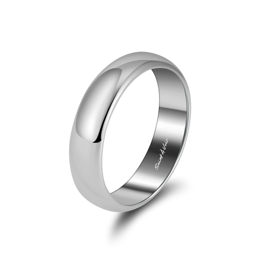 Sterling Silver Ring 6mm Width Polished